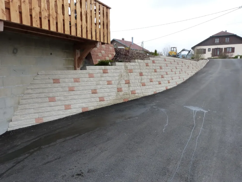 mur de soutènement