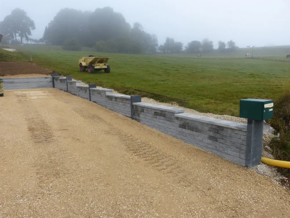 mur de soutènement