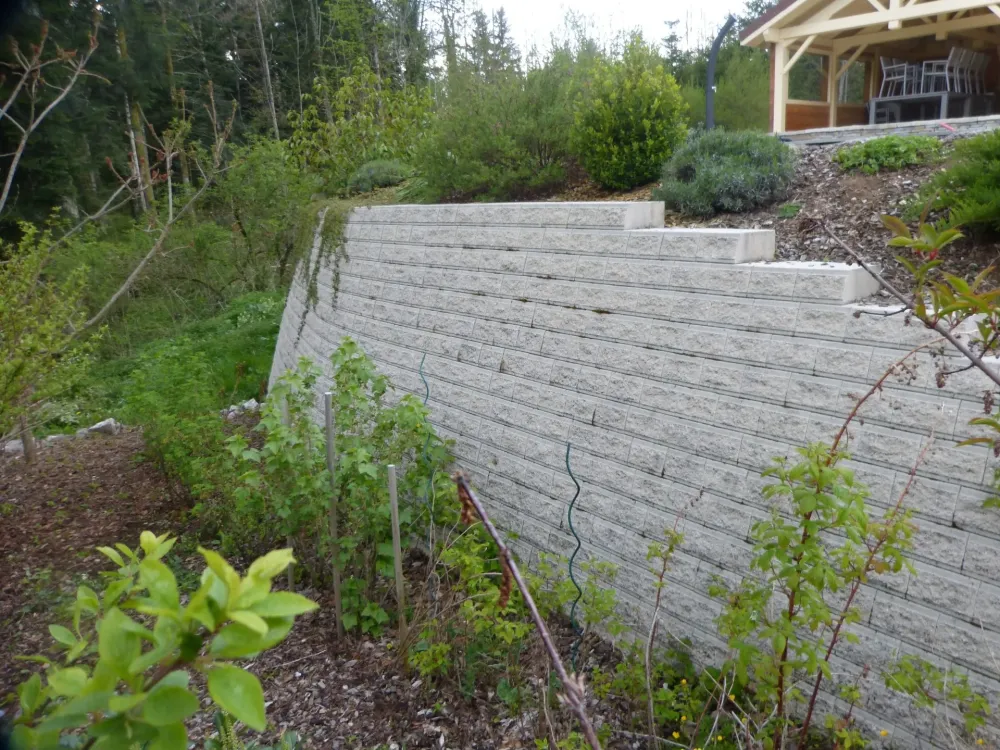 mur de soutènement
